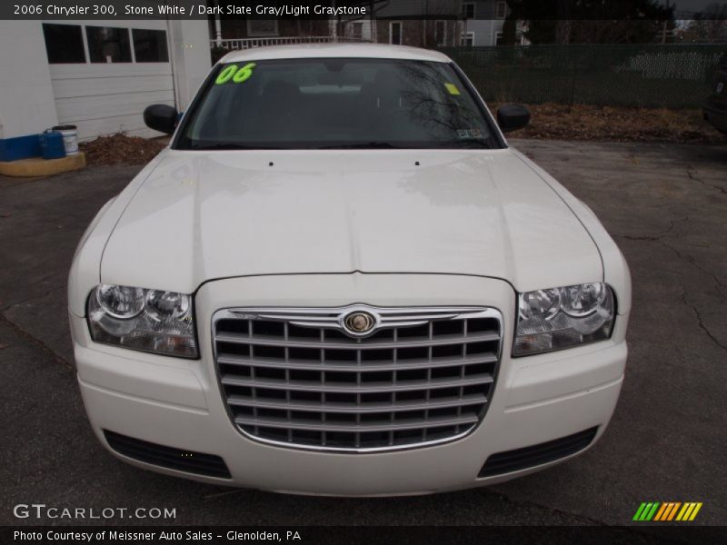 Stone White / Dark Slate Gray/Light Graystone 2006 Chrysler 300