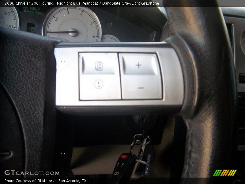 Midnight Blue Pearlcoat / Dark Slate Gray/Light Graystone 2006 Chrysler 300 Touring