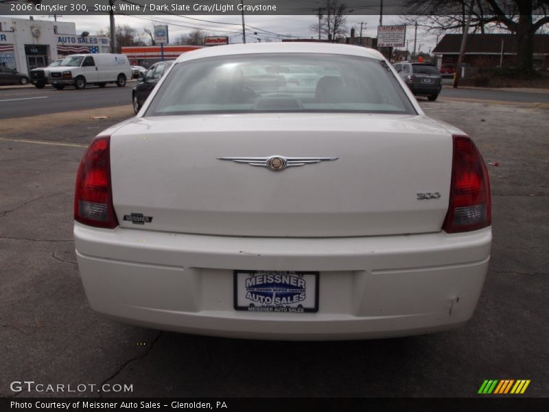 Stone White / Dark Slate Gray/Light Graystone 2006 Chrysler 300