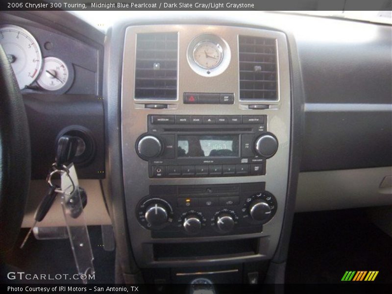 Midnight Blue Pearlcoat / Dark Slate Gray/Light Graystone 2006 Chrysler 300 Touring