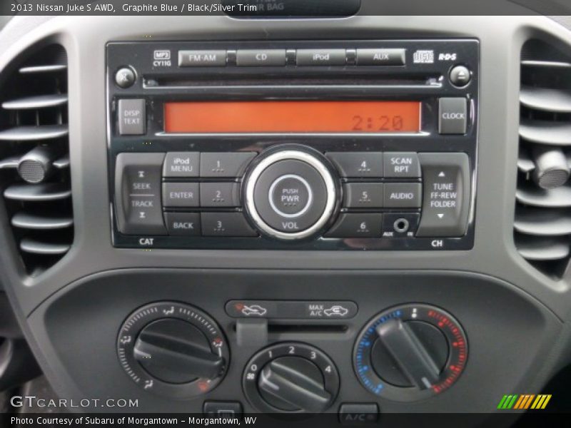 Graphite Blue / Black/Silver Trim 2013 Nissan Juke S AWD
