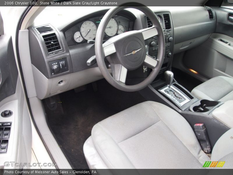 Stone White / Dark Slate Gray/Light Graystone 2006 Chrysler 300
