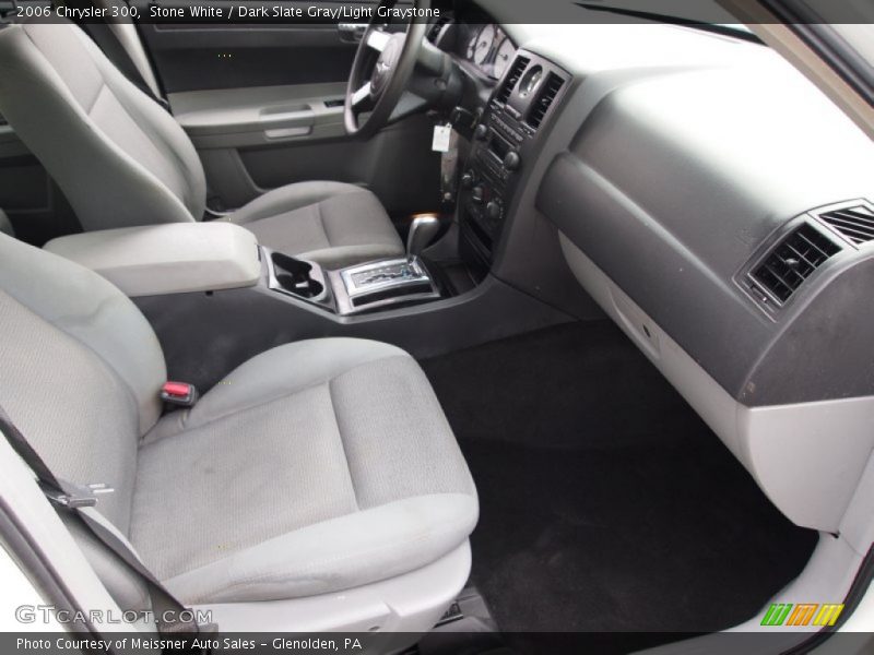 Stone White / Dark Slate Gray/Light Graystone 2006 Chrysler 300