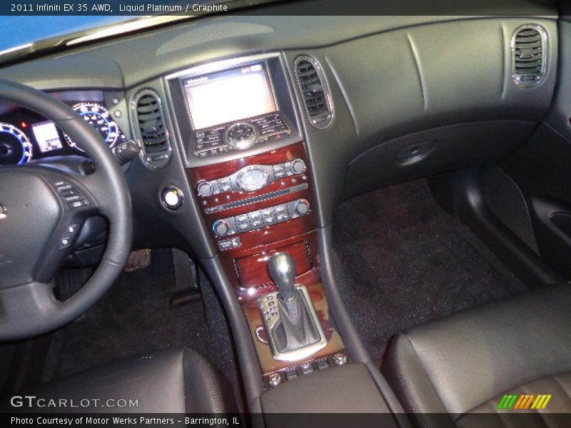 Liquid Platinum / Graphite 2011 Infiniti EX 35 AWD
