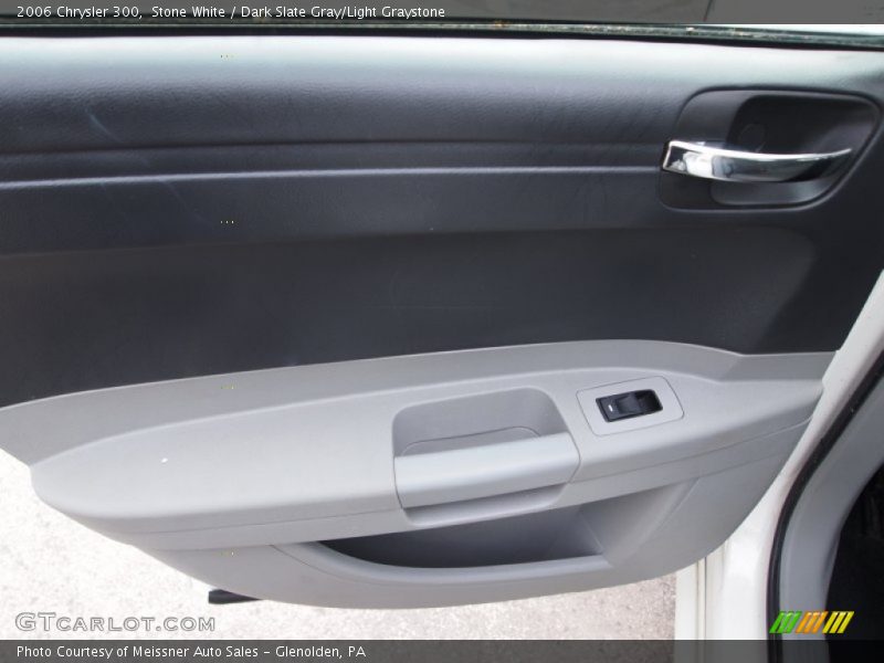 Stone White / Dark Slate Gray/Light Graystone 2006 Chrysler 300