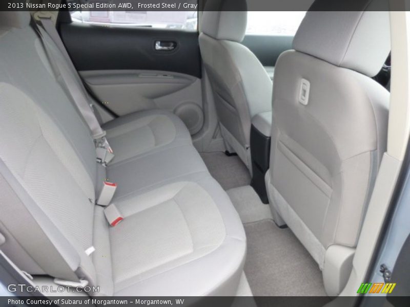 Rear Seat of 2013 Rogue S Special Edition AWD