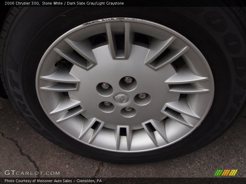 Stone White / Dark Slate Gray/Light Graystone 2006 Chrysler 300