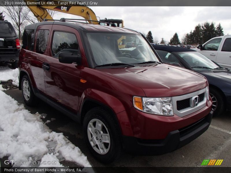 Tango Red Pearl / Gray 2010 Honda Element LX 4WD