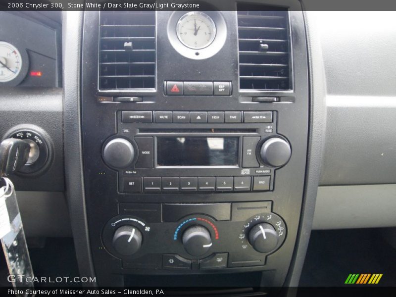 Stone White / Dark Slate Gray/Light Graystone 2006 Chrysler 300