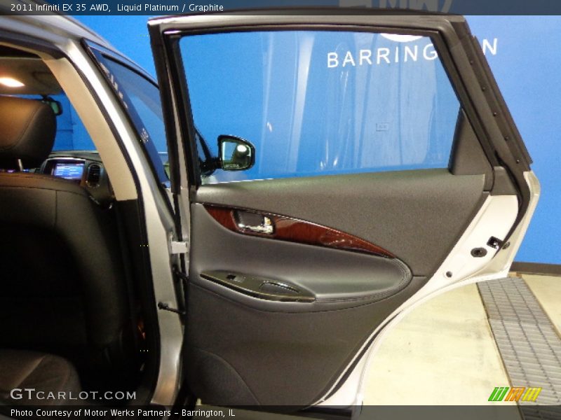 Liquid Platinum / Graphite 2011 Infiniti EX 35 AWD