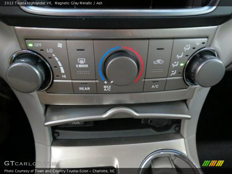 Magnetic Gray Metallic / Ash 2013 Toyota Highlander V6