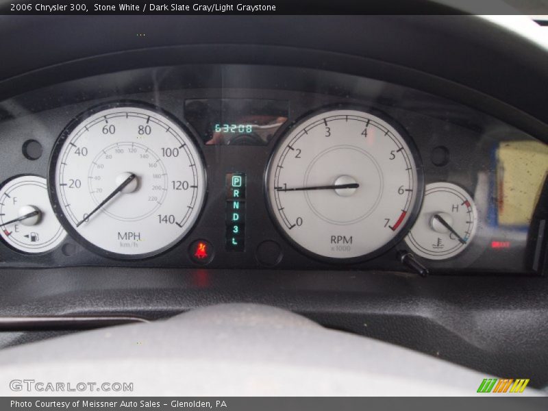 Stone White / Dark Slate Gray/Light Graystone 2006 Chrysler 300