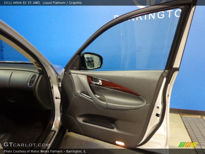 Liquid Platinum / Graphite 2011 Infiniti EX 35 AWD