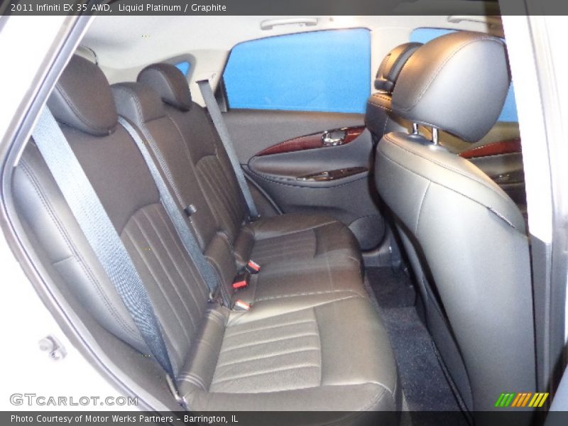Liquid Platinum / Graphite 2011 Infiniti EX 35 AWD
