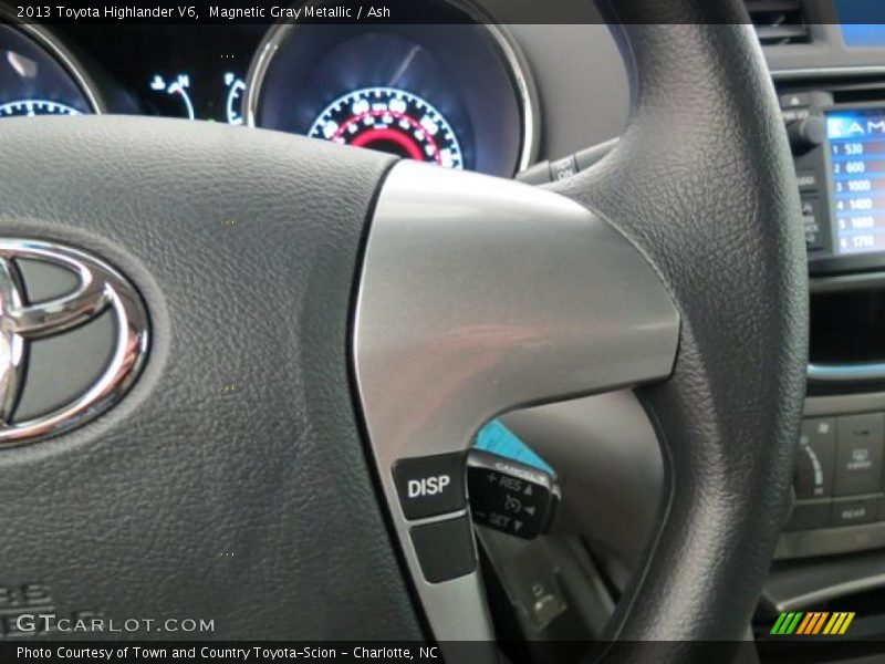 Magnetic Gray Metallic / Ash 2013 Toyota Highlander V6