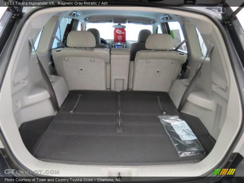 Magnetic Gray Metallic / Ash 2013 Toyota Highlander V6