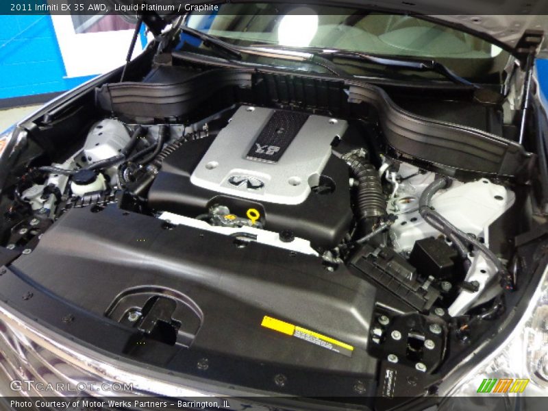Liquid Platinum / Graphite 2011 Infiniti EX 35 AWD