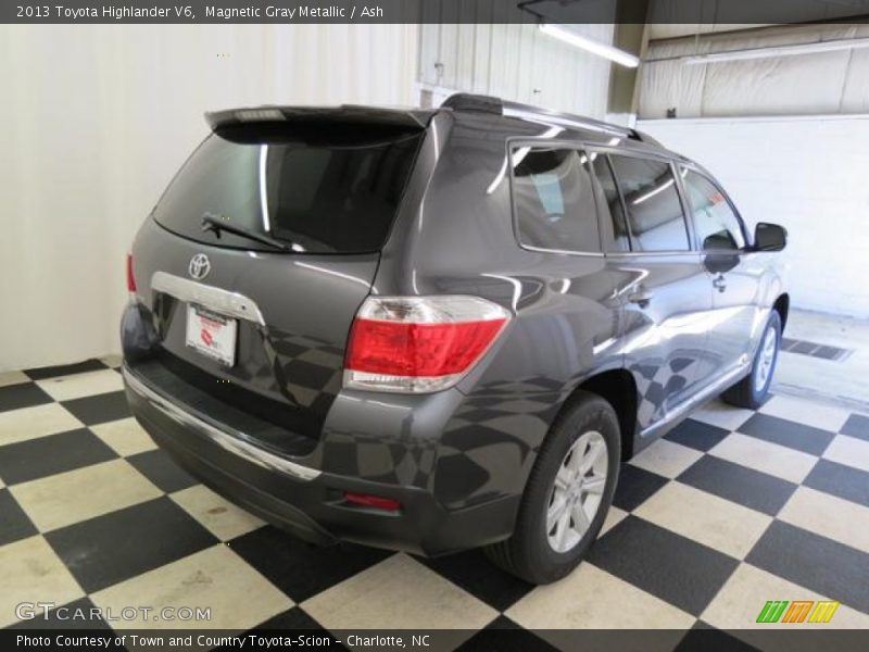Magnetic Gray Metallic / Ash 2013 Toyota Highlander V6