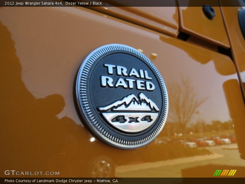 Dozer Yellow / Black 2012 Jeep Wrangler Sahara 4x4