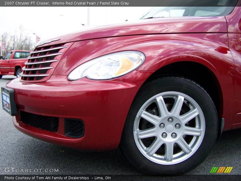 Inferno Red Crystal Pearl / Pastel Slate Gray 2007 Chrysler PT Cruiser