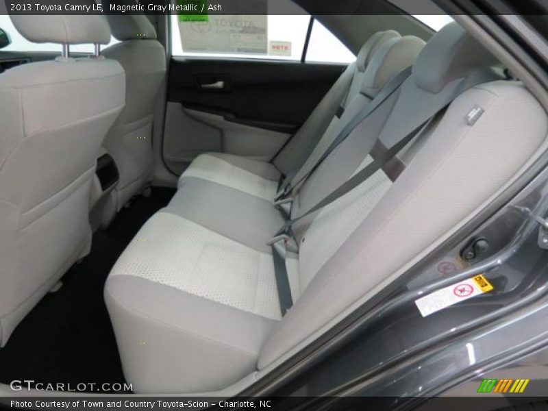 Magnetic Gray Metallic / Ash 2013 Toyota Camry LE