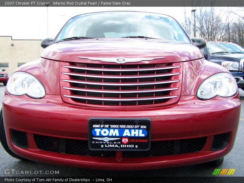 Inferno Red Crystal Pearl / Pastel Slate Gray 2007 Chrysler PT Cruiser