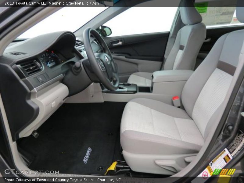Magnetic Gray Metallic / Ash 2013 Toyota Camry LE