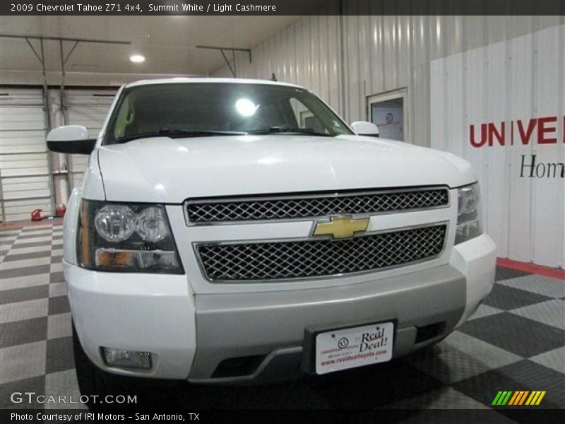 Summit White / Light Cashmere 2009 Chevrolet Tahoe Z71 4x4