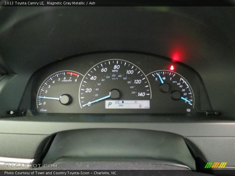Magnetic Gray Metallic / Ash 2013 Toyota Camry LE
