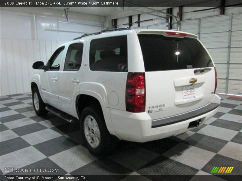 Summit White / Light Cashmere 2009 Chevrolet Tahoe Z71 4x4