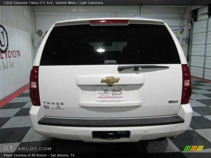 Summit White / Light Cashmere 2009 Chevrolet Tahoe Z71 4x4