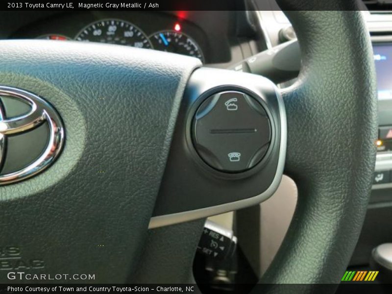 Magnetic Gray Metallic / Ash 2013 Toyota Camry LE