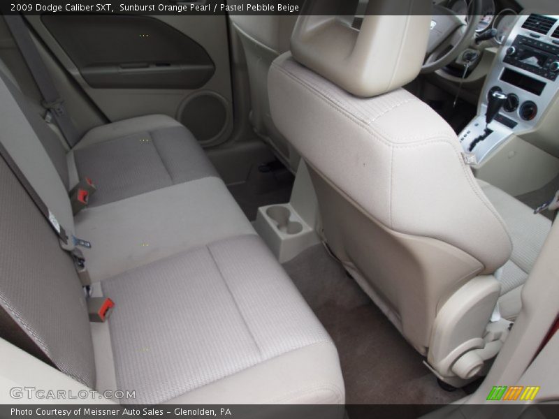 Sunburst Orange Pearl / Pastel Pebble Beige 2009 Dodge Caliber SXT
