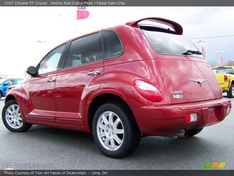 Inferno Red Crystal Pearl / Pastel Slate Gray 2007 Chrysler PT Cruiser