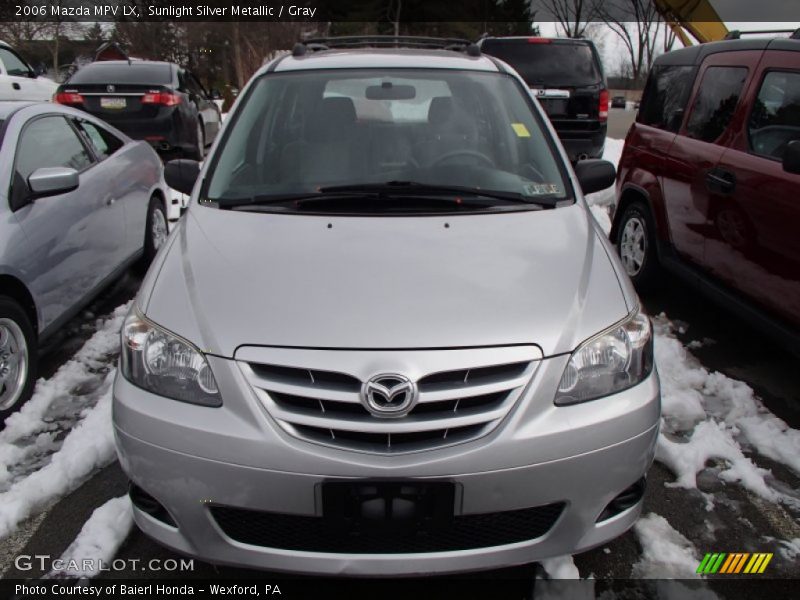 Sunlight Silver Metallic / Gray 2006 Mazda MPV LX
