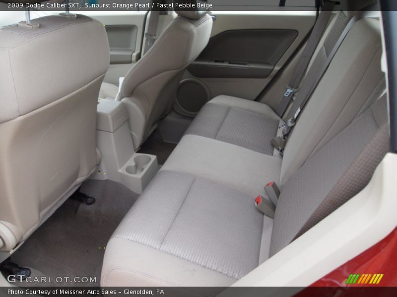 Sunburst Orange Pearl / Pastel Pebble Beige 2009 Dodge Caliber SXT