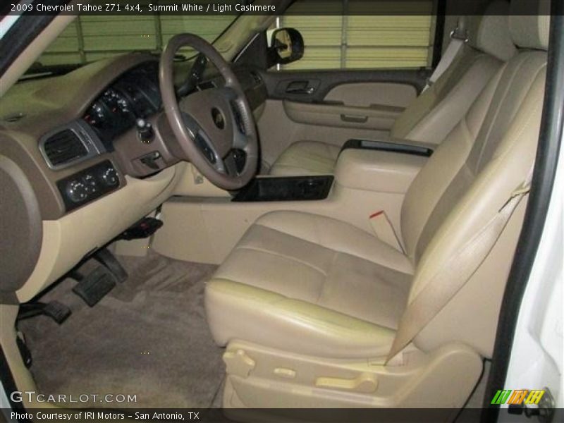 Summit White / Light Cashmere 2009 Chevrolet Tahoe Z71 4x4