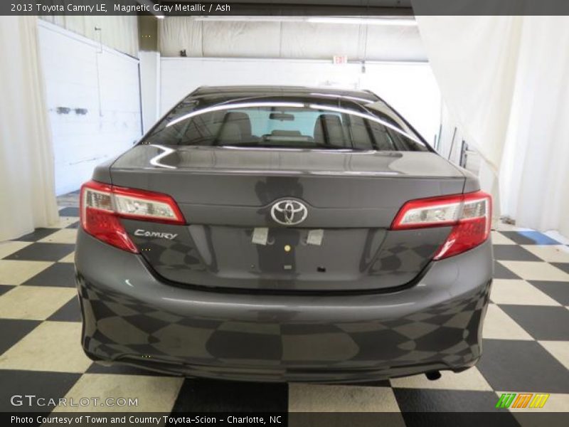 Magnetic Gray Metallic / Ash 2013 Toyota Camry LE