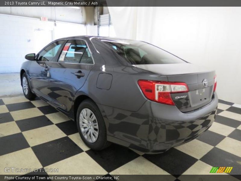 Magnetic Gray Metallic / Ash 2013 Toyota Camry LE