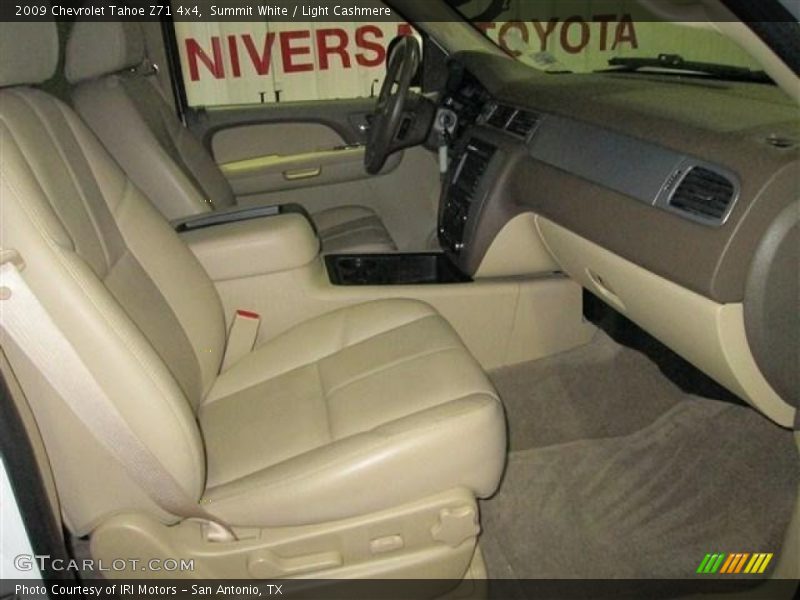 Summit White / Light Cashmere 2009 Chevrolet Tahoe Z71 4x4