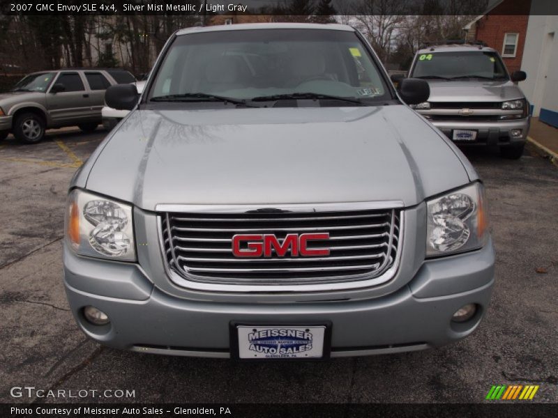 Silver Mist Metallic / Light Gray 2007 GMC Envoy SLE 4x4