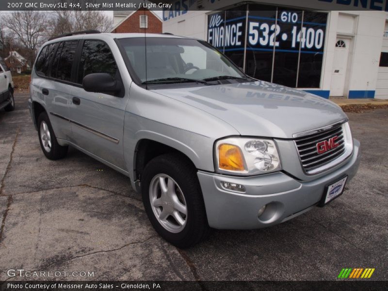 Silver Mist Metallic / Light Gray 2007 GMC Envoy SLE 4x4
