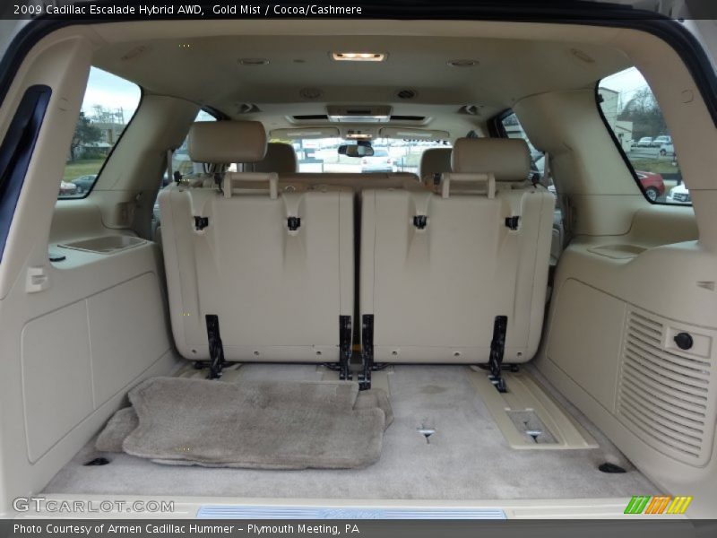 Gold Mist / Cocoa/Cashmere 2009 Cadillac Escalade Hybrid AWD