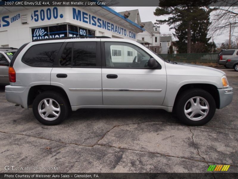 Silver Mist Metallic / Light Gray 2007 GMC Envoy SLE 4x4