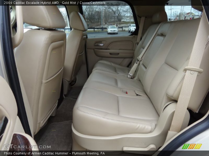Gold Mist / Cocoa/Cashmere 2009 Cadillac Escalade Hybrid AWD