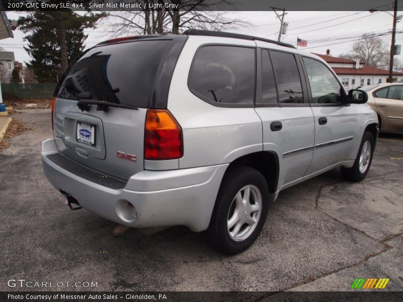 Silver Mist Metallic / Light Gray 2007 GMC Envoy SLE 4x4