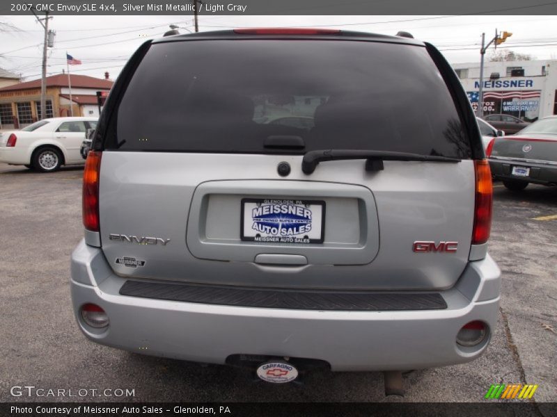 Silver Mist Metallic / Light Gray 2007 GMC Envoy SLE 4x4