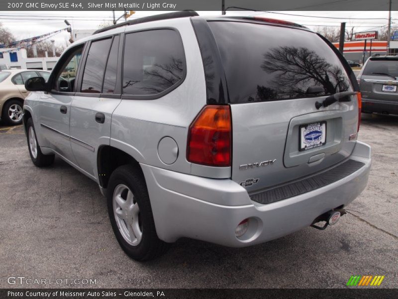 Silver Mist Metallic / Light Gray 2007 GMC Envoy SLE 4x4