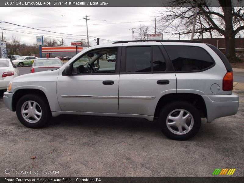 Silver Mist Metallic / Light Gray 2007 GMC Envoy SLE 4x4