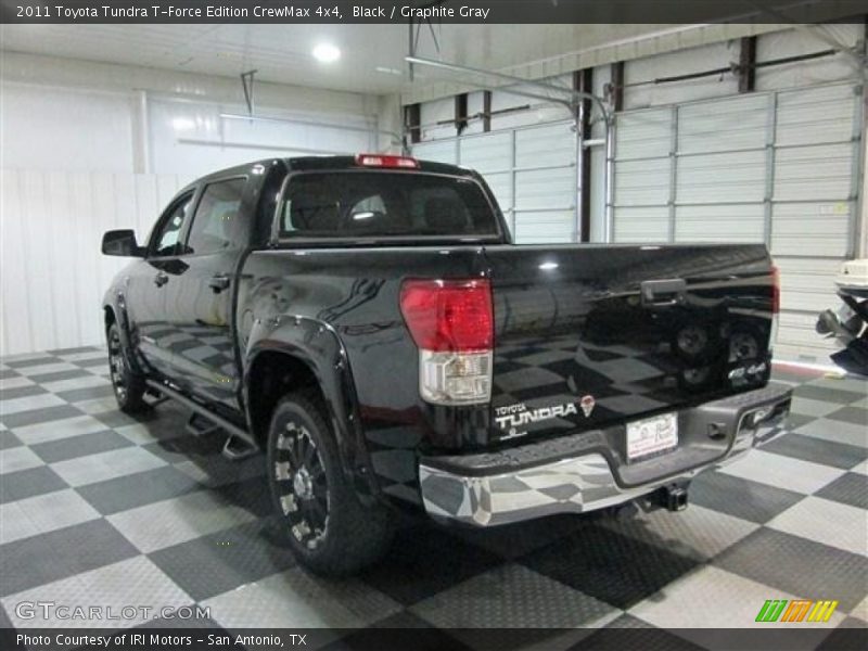 Black / Graphite Gray 2011 Toyota Tundra T-Force Edition CrewMax 4x4